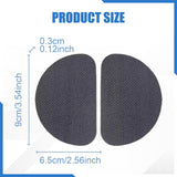 Maxbell 10Pcs Anti Slip Shoe Pads Wear Resistant for High Heels and Flats Shoe Grips Semicircle
