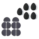 Maxbell 10Pcs Anti Slip Shoe Pads Wear Resistant for High Heels and Flats Shoe Grips Semicircle