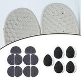 Maxbell 10Pcs Anti Slip Shoe Pads Wear Resistant for High Heels and Flats Shoe Grips Semicircle