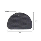 Maxbell 10Pcs Anti Slip Shoe Pads Wear Resistant for High Heels and Flats Shoe Grips Semicircle