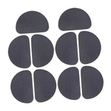 Maxbell 10Pcs Anti Slip Shoe Pads Wear Resistant for High Heels and Flats Shoe Grips Semicircle