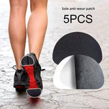 Maxbell 10Pcs Anti Slip Shoe Pads Wear Resistant for High Heels and Flats Shoe Grips Semicircle