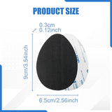 Maxbell 10Pcs Anti Slip Shoe Pads Wear Resistant for High Heels and Flats Shoe Grips Oval