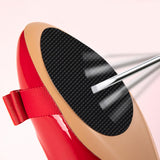 Maxbell 10Pcs Anti Slip Shoe Pads Wear Resistant for High Heels and Flats Shoe Grips Oval