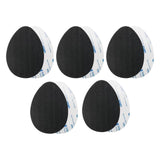 Maxbell 10Pcs Anti Slip Shoe Pads Wear Resistant for High Heels and Flats Shoe Grips Oval