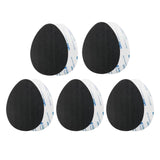 Maxbell 10Pcs Anti Slip Shoe Pads Wear Resistant for High Heels and Flats Shoe Grips Oval