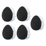 Maxbell 10Pcs Anti Slip Shoe Pads Wear Resistant for High Heels and Flats Shoe Grips Oval