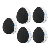 Maxbell 10Pcs Anti Slip Shoe Pads Wear Resistant for High Heels and Flats Shoe Grips Oval