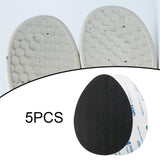 Maxbell 10Pcs Anti Slip Shoe Pads Wear Resistant for High Heels and Flats Shoe Grips Oval