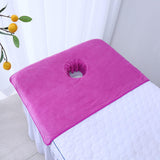 Maxbell SPA Massage Table Towel with Face Hole Soft Absorbent for Spas Beauty Salons