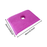 Maxbell SPA Massage Table Towel with Face Hole Soft Absorbent for Spas Beauty Salons