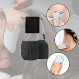 Maxbell Ice Face Roller and Gua Sha Set Face Body Back Multifunctional Massage Board black
