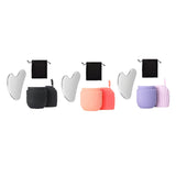 Maxbell Ice Face Roller and Gua Sha Set Face Body Back Multifunctional Massage Board black