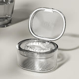 Maxbell Retainer Case 2 Layered Design Versatile Denture Case for Office Travel Home