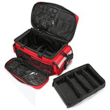 Maxbell Empty First Aid Bag Portable Large Capacity Professional Medical Storage Bag