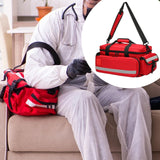 Maxbell Empty First Aid Bag Portable Large Capacity Professional Medical Storage Bag