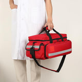 Maxbell Empty First Aid Bag Portable Large Capacity Professional Medical Storage Bag