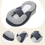 Maxbell Child Wedge Pillow for Newborn Breathable Gift Boys and Girls Feeding Pillow