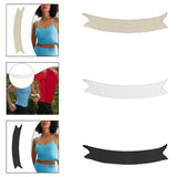 Maxbell Woman Sweat Wicking Tummy Liner Pad Machine Washable Versatile Cotton Insert Khaki