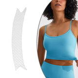 Maxbell Woman Sweat Wicking Tummy Liner Pad Machine Washable Versatile Cotton Insert White