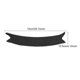 Maxbell Woman Sweat Wicking Tummy Liner Pad Machine Washable Versatile Cotton Insert Black