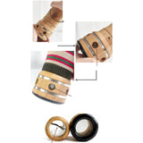 Maxbell Moxa Strips Burner Holder Convenient Wood Burner Tool Moxibustion Keeper Box Without cloth cover