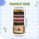 Maxbell Moxa Strips Burner Holder Convenient Wood Burner Tool Moxibustion Keeper Box With cloth cover