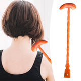 Maxbell Back Scratcher Handheld Relaxation Back Massage Hammer for Back Shoulder Leg orange