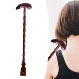 Maxbell Back Scratcher Handheld Relaxation Back Massage Hammer for Back Shoulder Leg coffee