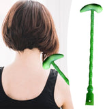 Maxbell Back Scratcher Handheld Relaxation Back Massage Hammer for Back Shoulder Leg green
