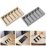 Maxbell Sunglasses Organizer 6 Grids Eyeglasses Display Container for Eyeglass Shops Beige
