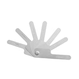 Maxbell Dental Interproximal Reduction Gauge Ruler Lightweight Orthodontic Gap Ruler without scales