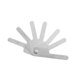 Maxbell Dental Interproximal Reduction Gauge Ruler Lightweight Orthodontic Gap Ruler without scales