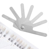 Maxbell Dental Interproximal Reduction Gauge Ruler Lightweight Orthodontic Gap Ruler without scales
