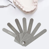 Maxbell Dental Interproximal Reduction Gauge Ruler Lightweight Orthodontic Gap Ruler with scales