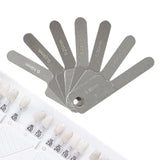 Maxbell Dental Interproximal Reduction Gauge Ruler Lightweight Orthodontic Gap Ruler with scales