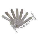 Maxbell Dental Interproximal Reduction Gauge Ruler Lightweight Orthodontic Gap Ruler with scales