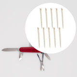 Maxbell 10Pcs Toothpicks Home Sturdy Cleaning Teeth Multifunctional Replacement Part