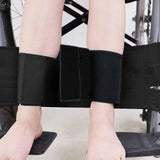 Maxbell Wheelchair Footrest Leg Support Strap Widened Footrest Leg Strap for Elderly