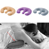 Maxbell Beauty Salon Breast Pillow Practical for Sleeping Beauty Salon Massage Table Khaki