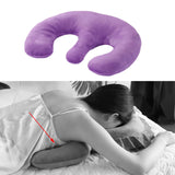 Maxbell Beauty Salon Breast Pillow Practical for Sleeping Beauty Salon Massage Table Purple