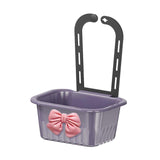 Maxbell Sink Strainer Basket Hanging Basket Kitchen Drain Shelf for Kitchen Bathroom Violet