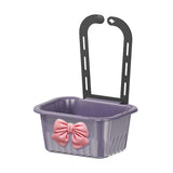 Maxbell Sink Strainer Basket Hanging Basket Kitchen Drain Shelf for Kitchen Bathroom Violet