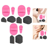 Maxbell Exfoliating Hair Removal Pads for Women in 2 Sizes Legs Arms Body Faces Lips With 60 Sandpapers