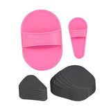 Maxbell Exfoliating Hair Removal Pads for Women in 2 Sizes Legs Arms Body Faces Lips With 60 Sandpapers