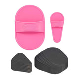 Maxbell Exfoliating Hair Removal Pads for Women in 2 Sizes Legs Arms Body Faces Lips With 60 Sandpapers