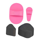 Maxbell Exfoliating Hair Removal Pads for Women in 2 Sizes Legs Arms Body Faces Lips With 100 Sandpapers