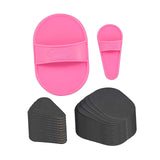 Maxbell Exfoliating Hair Removal Pads for Women in 2 Sizes Legs Arms Body Faces Lips With 100 Sandpapers