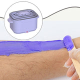 Maxbell Foldable Hair Removal Wax Melter US 110V Plug Multifunctional 500ml Capacity Purple