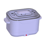 Maxbell Foldable Hair Removal Wax Melter US 110V Plug Multifunctional 500ml Capacity Purple